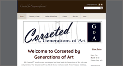 Desktop Screenshot of generationsofart.com